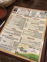 Silverado's menu