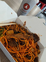 Great Khan's Mongolian Grill food