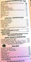 Silos Smokehouse menu