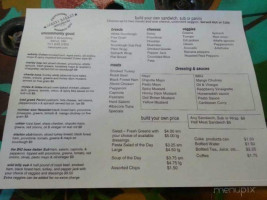 Dakota Market Deli Subs menu