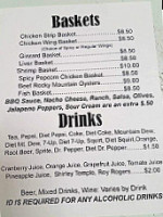 Don's menu