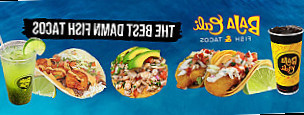 Baja Cali Fish Tacos (westfield-santa Anita) food