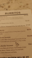 Taqueria Tecoman menu