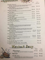 Fransiscos Mexican Resturant menu