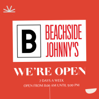 Beachside Johnny's Grill food