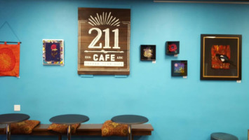 211 Cafe inside