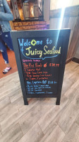 The Juicy Seafood Restaurant Bar menu