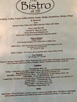 Giggles Cafe menu