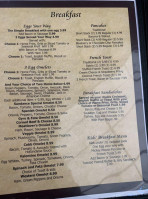 Bear Meadows Grill menu