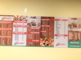 Harold's Chicken Shack menu