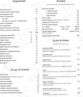 Bistro Wasabi Hoffman Estates menu