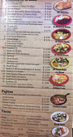 Habanero Grill menu