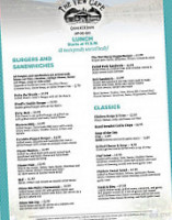 The View Cafe menu