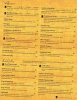 Honest Abe's Tap Grill menu