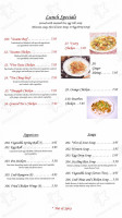 Yen Ching Chinese menu