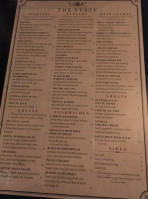 The State Redlands menu