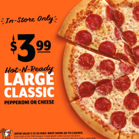 Little Caesars Pizza food