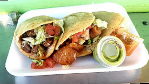 La Chaparrita Tacos Tapatios food