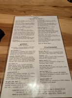 Red's Place menu