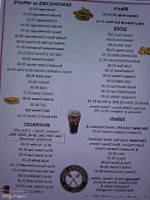 Newberry Cafe menu