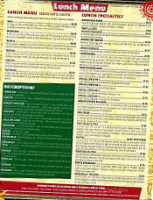 Puerto Vallarta menu