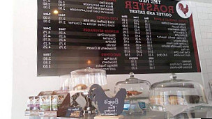 The Red Roaster Coffee Eatery menu