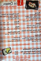 Bouser's Barn Restaurant menu