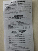 Burro Loco menu