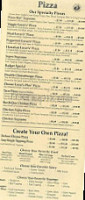 Pizza Hut menu