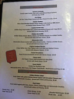 Moores Bar Restaurant menu