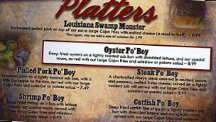 Southern Style Family Dining menu