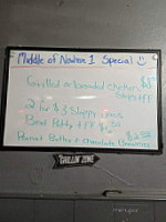 Middle Of Nowhere menu