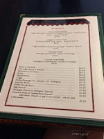 The Avenue Cafe menu