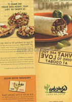 Qdoba Mexican Grill menu