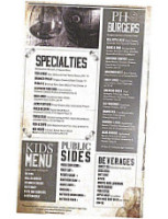 The Mill Cafe Bakery menu
