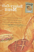 Panera Bread menu