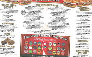 Firehouse Subs Signal Butte menu