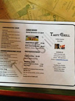 Tasty Tasty Grill menu