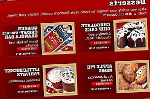 Kfc menu