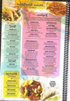 Los Portales Mexican menu
