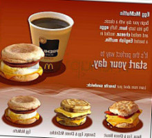 Mcdonald's menu