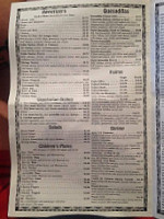 El Centinela menu