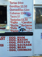 Los Mini Tacos menu