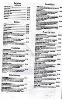 El Rio Mexican menu