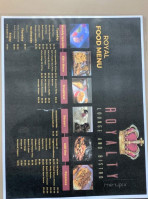 Royalty Lounge And Bistro menu