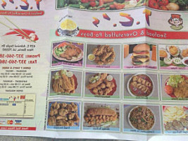 T C's Seafood menu