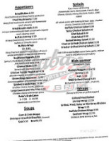 Main Street Grill menu