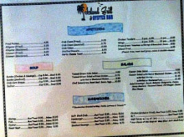 Cypress Cove Island Grill menu