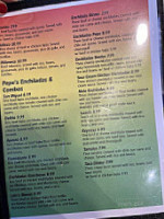 Pepe's Grill menu