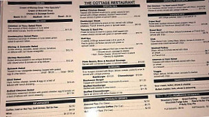 Cottage menu